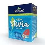 SweetLeaf Organic Stevia Packets - Zero Calorie Stevia Powder, No Bitter Aftertaste, Sugar Substitute for Keto Coffee, Nothing Artificial, Non-GMO Stevia Sweetener Packets, 70 Count