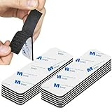 【Large Compatibilité】 : Les scratch autocollant double face puissant fonctionnent parfaitement sur toutes les surfaces propres et planes, telles que les murs lisses, le sol, les plastiques, les verres, les métaux et la surface intérieure d'une voiture, etc. Aide à maintenir vos articles en place.