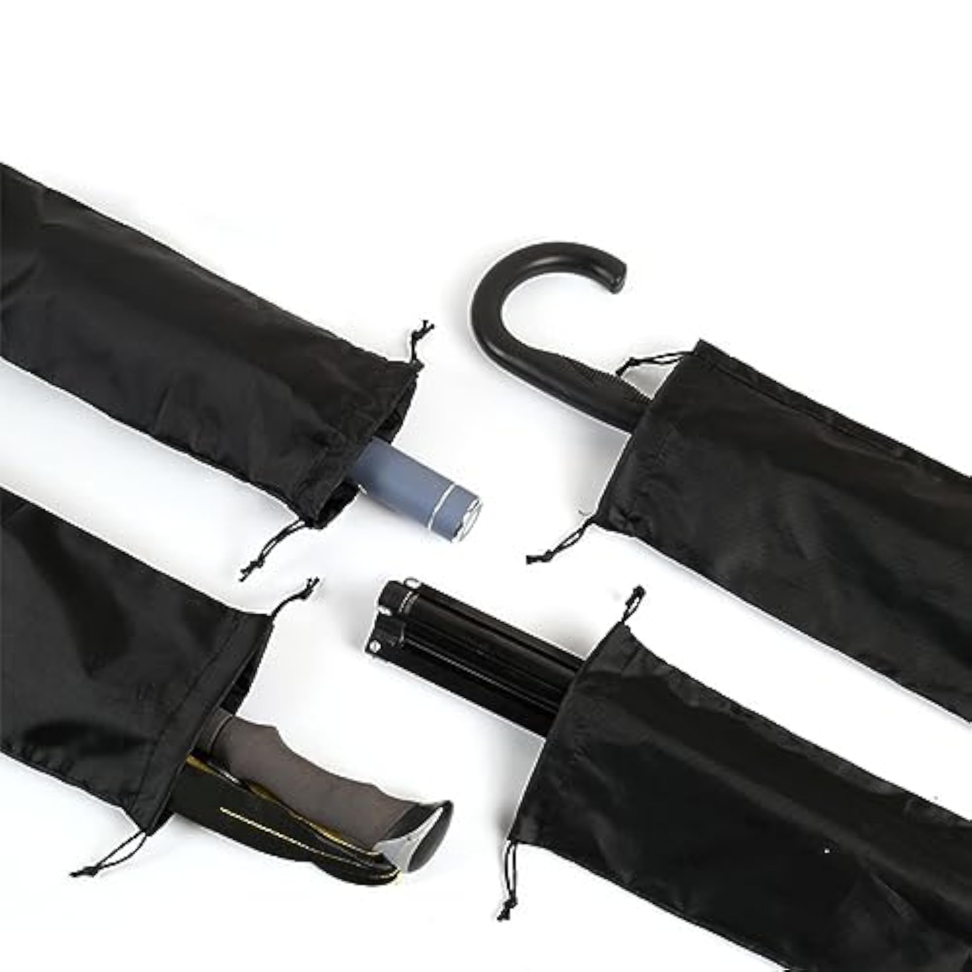 Storage Bag Nylon Drawstring Bags for Tripods, 3 Pack