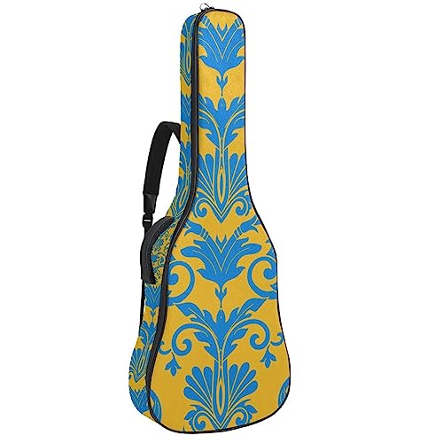 Housse pour guitare acoustique – Motif floral – Grand étui pour guitare – S’adapte à la plupart des tailles de guitare, Multicolore 4., 42.9×16.9×4.7 in, Motif imprimé tendance - Les Beatles, Paul McCartney, John Lennon, RIngo Starr, George Harrison Housse pour guitare acoustique - Motif floral - Grand étui pour guitare - S'adapte à la plupart des tailles de guitare, Multicolore 4., 42.9x16.9x4.7 in, Motif imprimé tendance