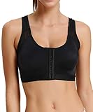 Women Post Surgery Bra Sports Support Surgical Wireless Front Closure Comfort Brassieres with...