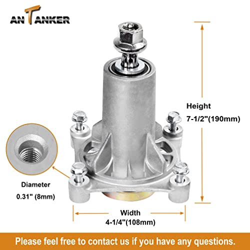 Buying Guide Oregon 82341 Dixon Spindle Assembly for 8398 Black