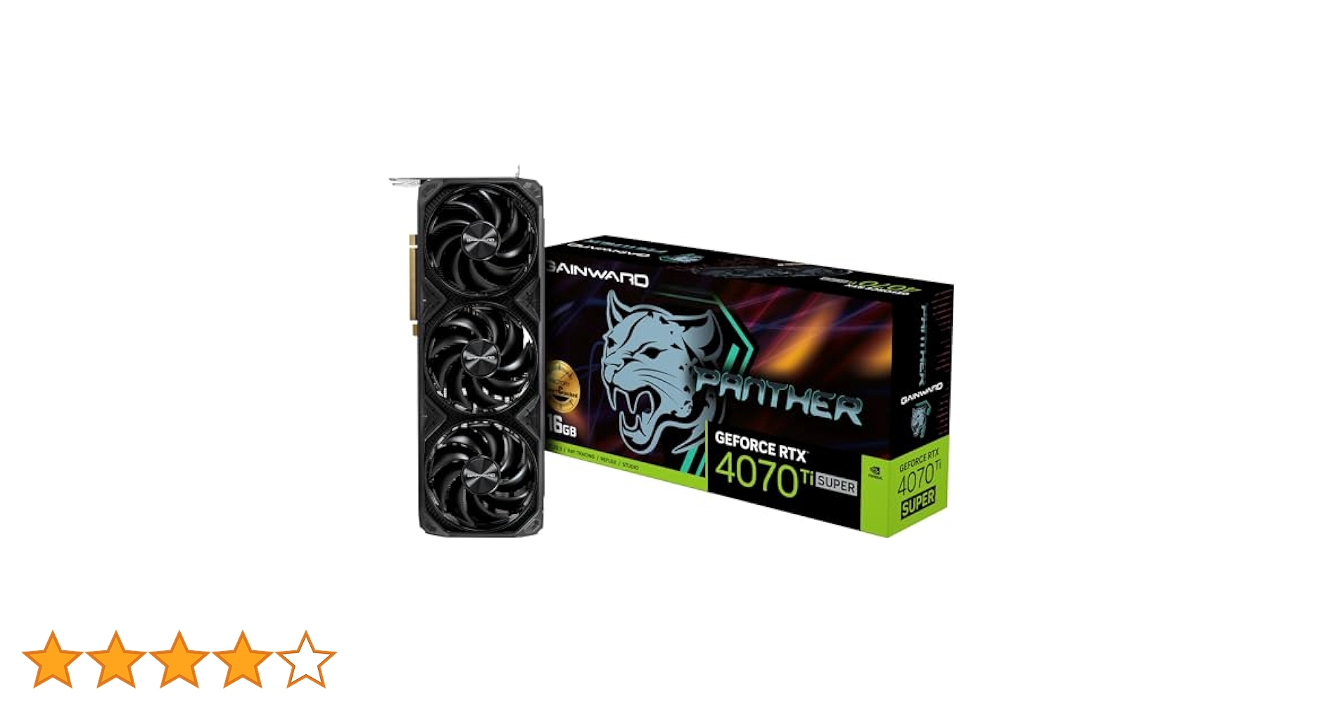 Amazon | GAINWARD RTX 4070Ti SUPER Panther 16GB GDDR6X PCIe4