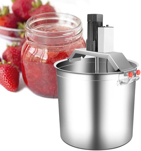 Mezclador Automático De Alimentos De 40L/80L/140L, Batidora De Alimentos Comercial De 180 W con FuncióN De Temporizador, Condimentar Y Remover Salsas, Batidora Eléctrica De Acero Inoxidable