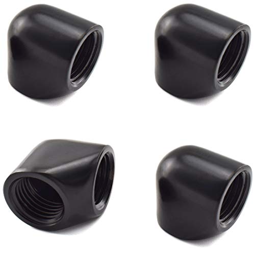 SDTC Tech G1/4C`RlN^[ 90°pxG{[tBbeBO PCVXep 4pbN Female to Female E-90DEGREE-FITTING-FTF-4