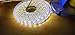 MARSWALL Happyskymall DC12V LED Strip Light SMD5050-60led/M Waterproof IP65 Natural White 4000K-4500K for Decoration Room Shopping Mall Kitchen Office Seasonal Celebration Lighting
