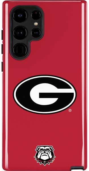 Skinit Impact Phone Case Compatible with Galaxy S24 Ultra - Officially Licensed University of Georgia Logo Design