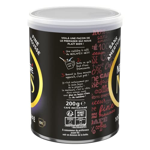Café Soluble Nes Nescafe La Boîte De 100 Tasses - vue 9