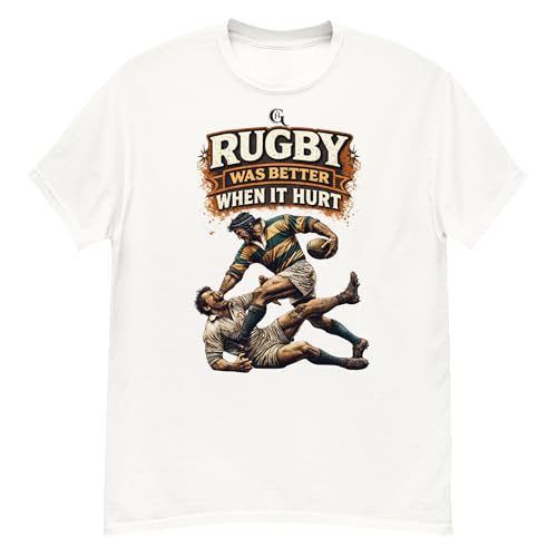 T-shirt rugby fan à porter au stade ou en troisième mi-temps festive