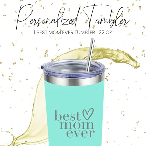 Best-Mom-Ever-Gifts-Tumbler-Stainless-Steel-22-Oz-Mint-Green-Best-Mom-Tumbler-with-Straw-and-Lid-Ideal-Mothers-Day-Gift-Coffee-Water-Bottle-for-New-Moms-Best-Mom-Cup-Present Best Mom Ever Gifts Tumbler Stainless Steel 22 Oz Mint Green Best Mom Tumbler with Straw and Lid Ideal Mothers Day Gift Coffee Water Bottle for New Moms Best Mom Cup Present