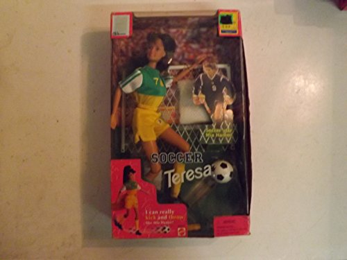 Muñeca Barbie Soccer Teresa Mattel miniatura 1