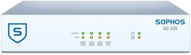 Sophos SG 105 rev.2 TotalProtect Plus 3 YR Bundle UTM Appliance and FullGuard Plus License 3 Year