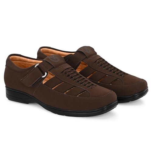 Image of Vellinto LUXON Ethnic Roman sandal II Stylish Synthetic Leather Sandals