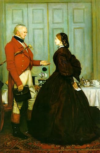 Affiche John Everett Millais Faites moi confiance poster animaux 60x90cm