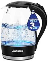 Bollitore elettrico in vetro Aigostar Adam