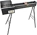 Fornacella canaletta barbecue per arrosticini 120 cm in ferro con testa 27x37 cm piedi staccabili originale Abruzzese con OMAGGIO