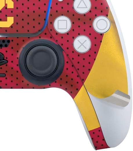 Skinit Decal Gaming Skin Compatible with PS5 Bundle - Officially Licensed University of Southern California USC Trojans Jersey Design