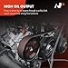 A-Premium Power Steering Pump Compatible with Honda Accord 1998 1999 2000 2001 2002, 3.0L Naturally Aspirated, Replace # 56110-P8C-A01, 56110-P8A-003