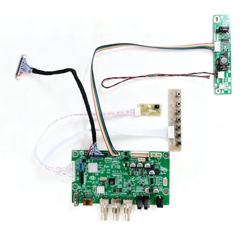 VSDISPLAY H/D SDI AV USB Audio LVDs - Placa controladora para pantalla LCD WLED de 20.7 pulgadas, 21.5 pulgadas, 23.8 pulgadas, 23.8 pulgadas, 27 pulgadas, 1920 x 1080 30 pines