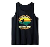 Retro Carrollton, Kentucky Big foot Souvenir Tank Top