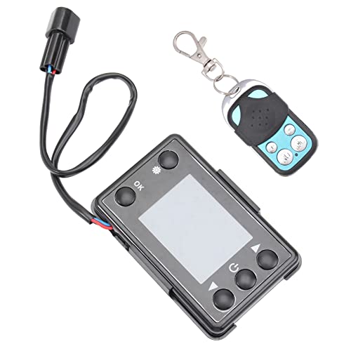 ABOOFAN 1Ensemble De Chauffage LCD Avec Télécommande Accessoire Pour Chauffage Stationnaire Mode Manuel Et Programmable