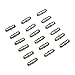 Shelf Support Pegs 5mm - Nickel Plated Shelf Brackets for Cabinet Closet Bookcase Wardrobe Furniture, 50 Pack, for Easy Install No Tools Required