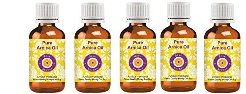 Huile de Arnica naturelle Deve Herbes massage cutané relaxant 5x100ml
