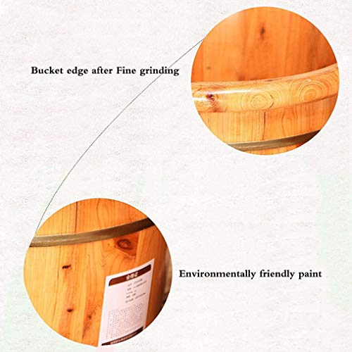 Masajeador SPA para pies de madera Cypress 26 cm miniatura 7