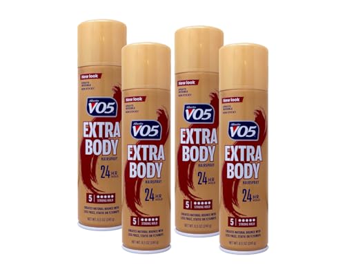 VO5 Spray Fijador Extra Cuerpo 8.5 oz Pack de 4