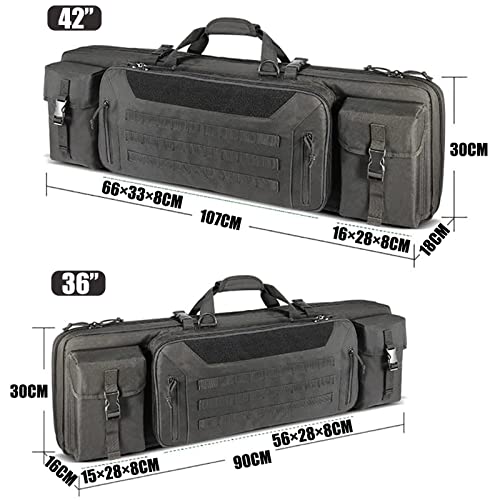 Sac à pistolet souple double compartiment avec étui matelassé antichoc - 2