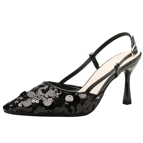 Talons soirée paillettes femme pour mariages et cocktails habillés de saison
