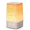Wake Up Light Sunrise Alarm Clock, Digital Bedside Clock Dimmable Night Light Lamp, White Noise Machine Sound Machine with 30 Soothing Sounds & Timer for Baby, Kids, Adults, Heavy Sleepers, Bedrooms