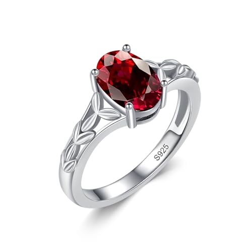 Oval-Cut Emerald Engagement Ring for Women 925 Sterling Silver Celtic Knot Birthstone Promise Ring for Her