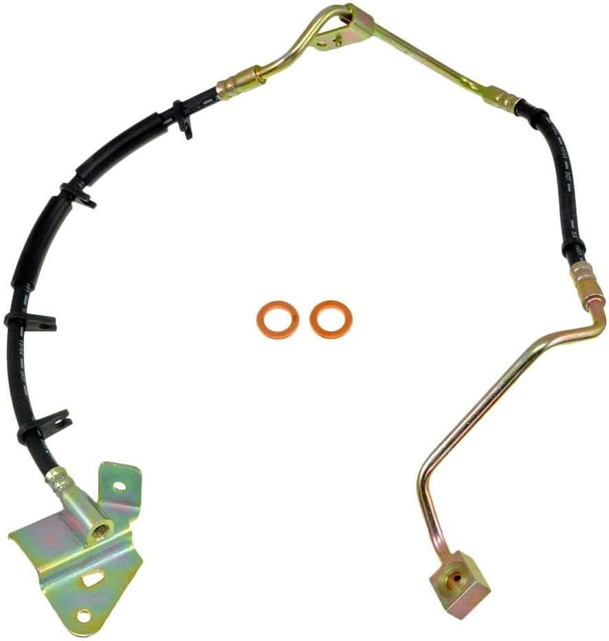 Dorman H620186 Front Driver Side Brake Hydraulic Hose Compatible with Select Jeep Models