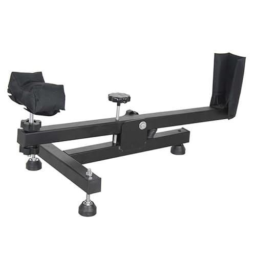 TRIMAX Banco de Tiro y Mantenimiento | Apoyo para carabinas y Rifles de balines/Aire comprimido. Ideal para calibrar visores. Precisión.