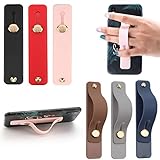 Diseño novedoso: el diseño push-pull de esta correa telescópica portátil para dedos puede proporcionar una buena fijación para evitar que el teléfono se caiga.