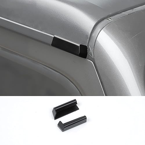 CKPEOR Defletor de chuva Rain Driverter Rain Gutter Hardtop ABS para Jeep Wrangler JL JLU e Gladiator JT 2018-2022, acessórios de exterior