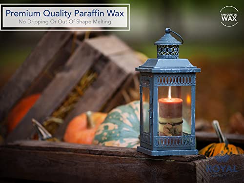 Royal Imports PILL-CAND3T-FALL 3 Inchx6 Inch Fall Pillar Unscented Candles thumb #6