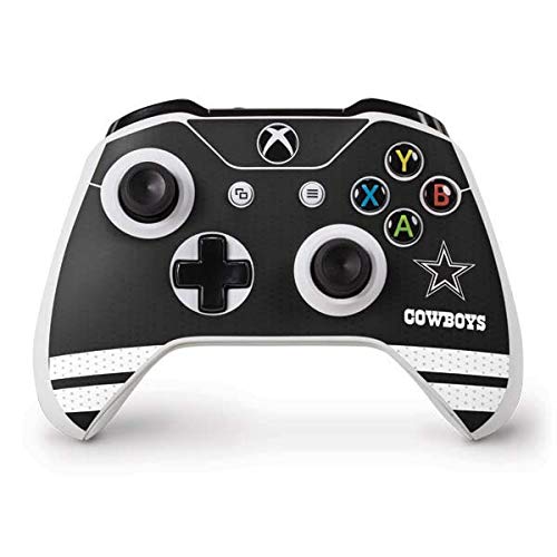 Skinit Decal Gaming Skin Compatible with Xbox One S Controller - Officially Licensed NFL Dallas Cowboys Shutout Design