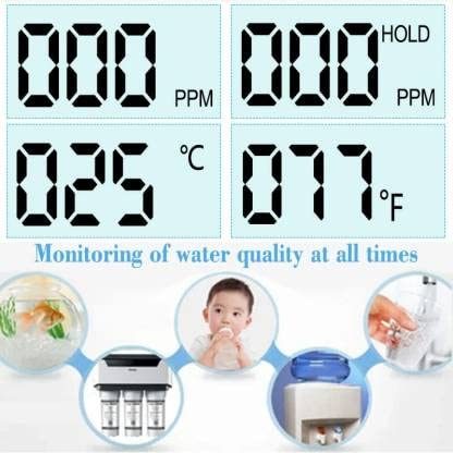 Image of MCP Healthcare Digital LCD TDS Meter Pen Type Water Quality Monitoring Instrument Water Quality