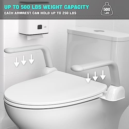 Grehge ety Rails, Toilet Handicap Rails with Arms, Baby Locks, Baby Proofing Cabinets,Baby Furniture Proofing - Thumbnail 3