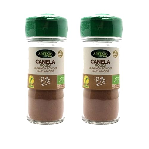 Pack Ahorro 2 x Canela Molida Herbes del Molí Bio 25 g (50 g total) – Canela molida ecológica (Cinnamomum ceylanicum), aroma dulce y cálido, ideal para repostería, café e infusiones