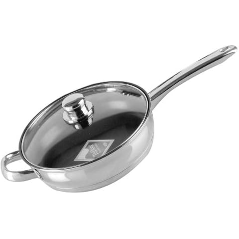Buckingham 24 cm Deep Sauté Pan with Lid Cover