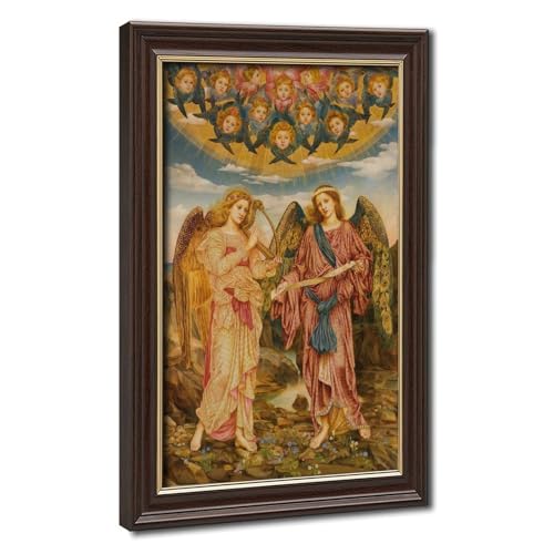 Gloria in Excelsis toile Evelyn De Morgan grand format