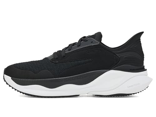 Clarks Men's Pace Walking Shoe, Black/White Textile, 9 - image 6