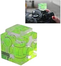 JIXIAO Accessory Triple Axis Bubble Spirit Level on Camera Hot Shoe 3D Green JIXIAO Accessory Triple Axis Bubble Spirit Level on Camera Hot Shoe 3D Green