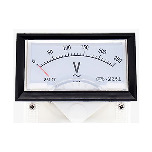 Panneau Mètre Analogique AC Cadran Rectangle Compact 70x40mm Modèle 85L17