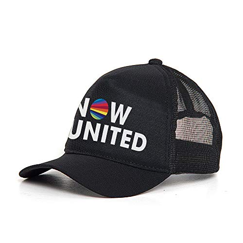 Moletom Canguru Banda Now United + Camiseta Algodão + Boné (P, Tie Dye/Branco)