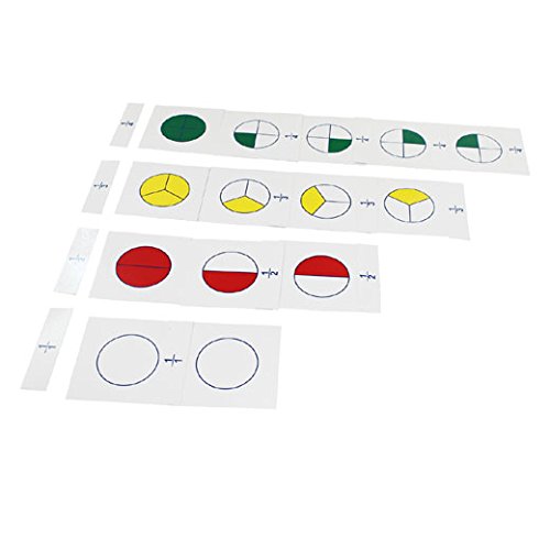 Adena Montessori Nomenclature Cards for Large Fraction Skittles - Image 4