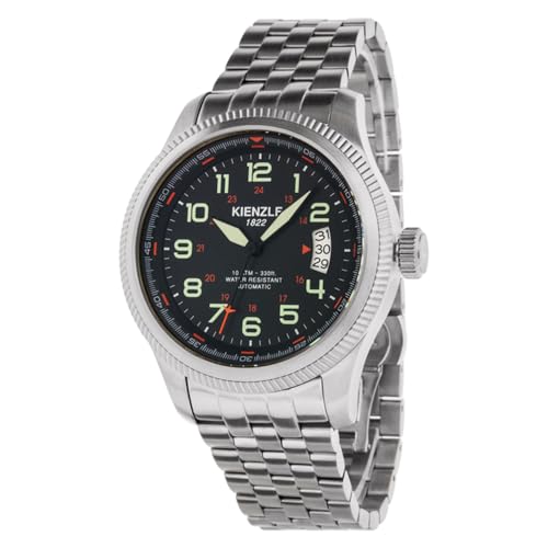 Kienzle PILOTIMER, silber / schwarz, Modern Kienzle PILOTIMER, silber / schwarz, Modern